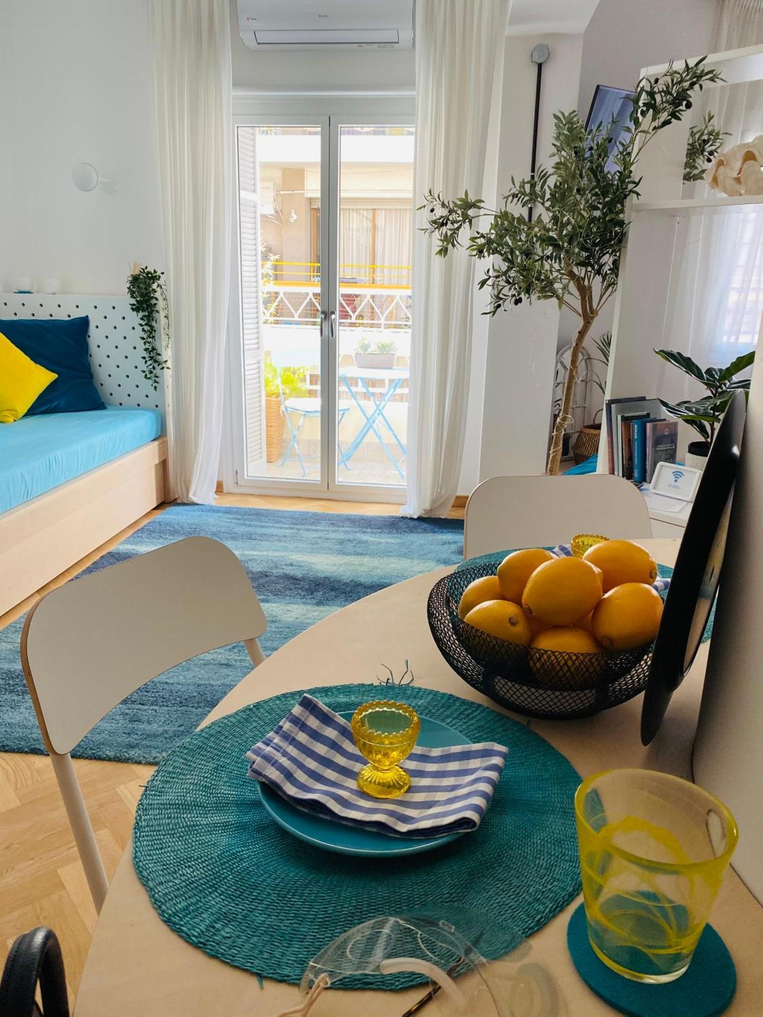 Blue City Center Boutique Apartment Thessaloniki Buitenkant foto