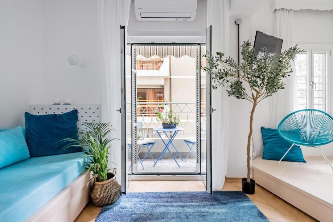 Blue City Center Boutique Apartment Thessaloniki Buitenkant foto
